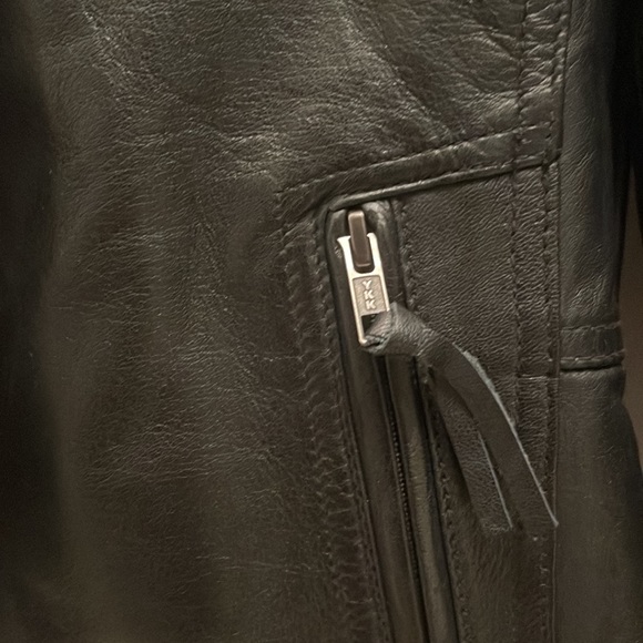 First Manufacturing co leather motorcycle jacket - Picture 3 of 8